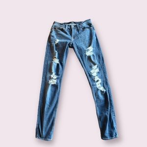 Womens Hollister Stacked Skinny Jeans 28x30